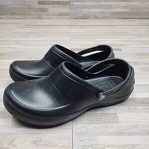 Womens Crocs Mercy Slip Resistant Shoes Sz 11 Used VGC Work Nursing Uniform